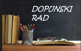 Raspored dopunskog rada za MŠ i PŠ